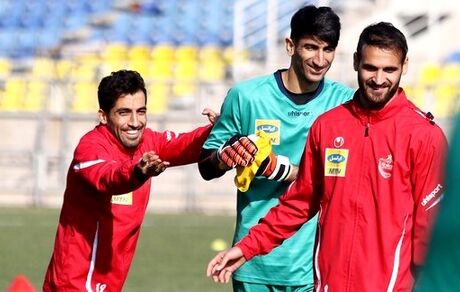 سورپرایز کالدرون برای بازیکنان پرسپولیس