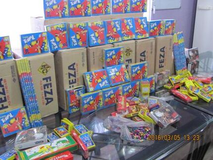 کشف ۲۰۰ هزار انواع موادمحترقه از یک پراید