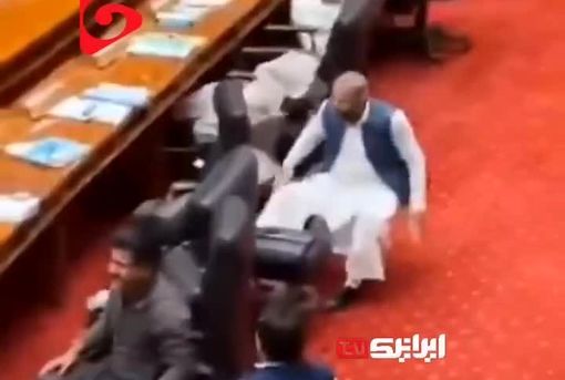 ورود غیر منتظره یک الاغ به پارلمان پاکستان! / ویدئو