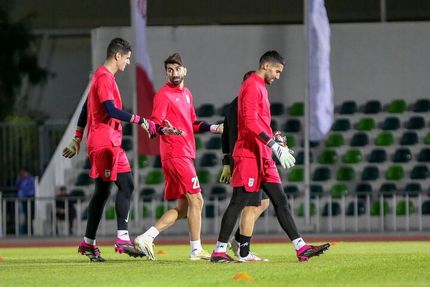 برگزاری اولین تمرین تیم ملی در جزیره کیش