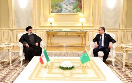 رایزنی روسای جمهور ایران و ترکمنستان در عشق آباد