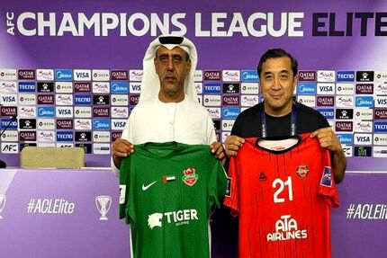 تراکتور با لباس اصلی مقابل شباب الاهلی امارات