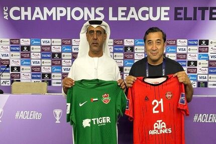 تراکتور با لباس اصلی مقابل شباب الاهلی امارات