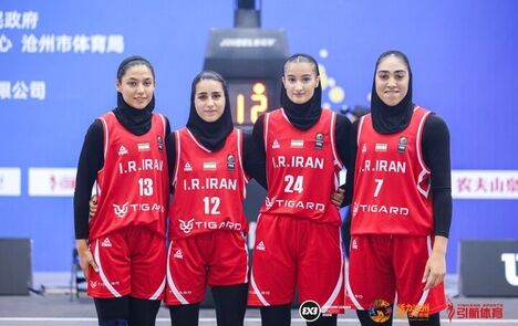 سومی و چهارمی تیم‌های ملی بسکتبال سه به سه ایران در روز دوم لیگ ملت‌های زیر ۲۳ سال آسیا 