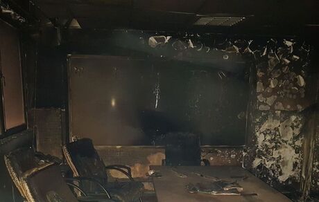 عوامل ناشناس، دفتر بسیج دانشجویی دانشگاه شریف را آتش زدند