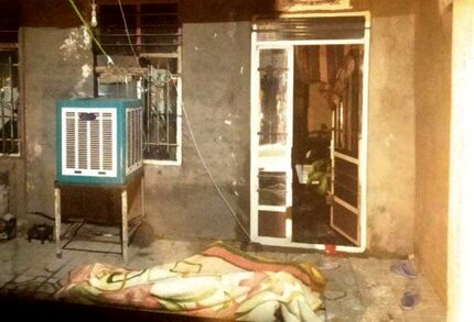 جان باختن زن ۴۰ ساله در آتش سوزی یک خانه در نیشابور