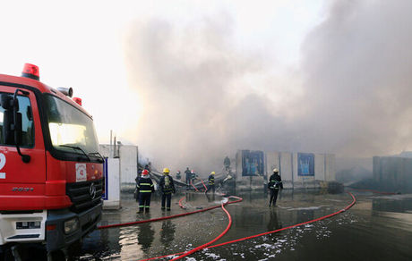 جانباختن ۲ تن و مصدوم شدن ۸ نفر در انفجار بازارگل محلاتی