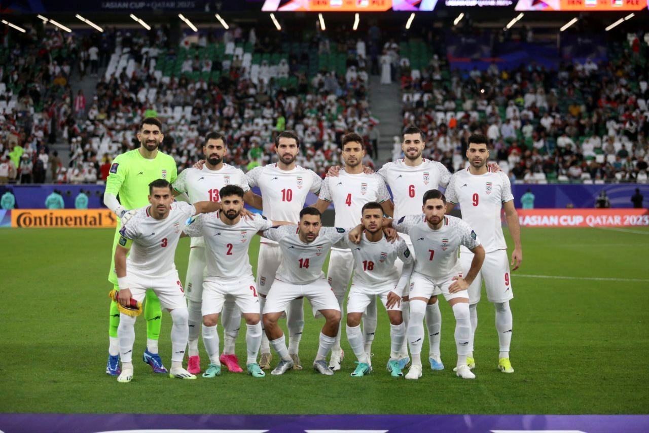 دیدار ایران و فلسطین از دید لنز دوربین