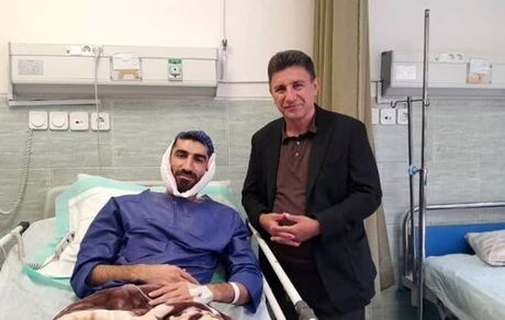 قلعه‌نویی از بیرانوند عیادت کرد