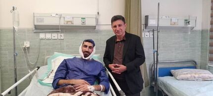 قلعه‌نویی از بیرانوند عیادت کرد