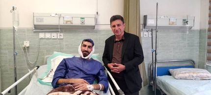 قلعه‌نویی از بیرانوند عیادت کرد