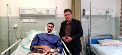 قلعه‌نویی از بیرانوند عیادت کرد
