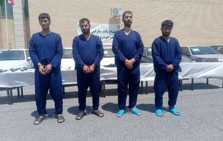 انتشار تصویر اعضای باند چهارنفره سرقت مسلحانه در شهرستان ساوجبلاغ