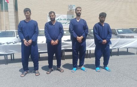 انتشار تصویر اعضای باند چهارنفره سرقت مسلحانه در شهرستان ساوجبلاغ