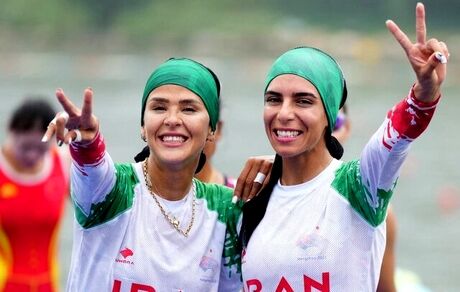اولین مدال ایران در هانگژو در روئینگ بانوان کسب شد