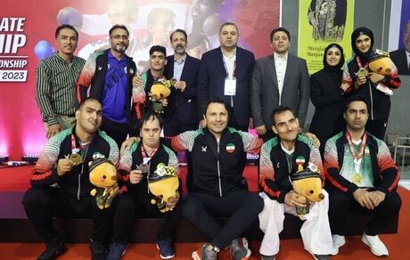 ایران قهرمان پاراکاراته قهرمانی آسیا شد