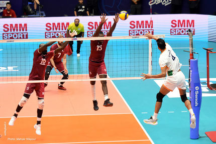 شروع راحت قطر در والیبال قهرمانی آسیا