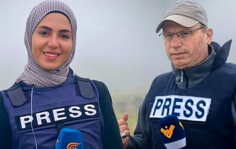 دو خبرنگار لبنانی به شهادت رسیدند