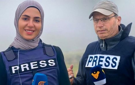 دو خبرنگار لبنانی به شهادت رسیدند