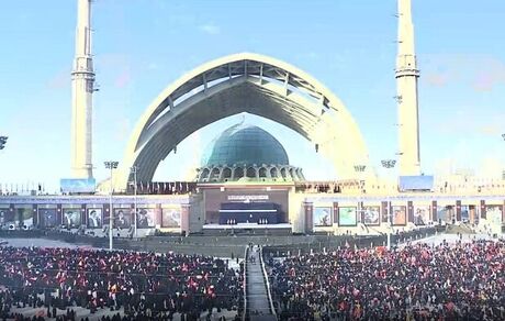 آغاز مراسم وداع با رهبر شهید
