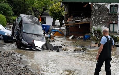  افزایش تلفات سیل سهمگین در غرب اروپا؛ حداقل ۸۱ نفر در آلمان جان باختند
