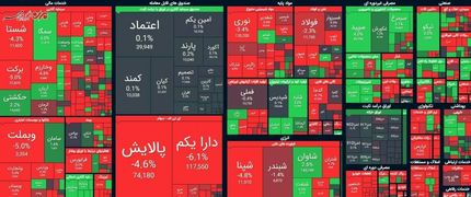 افت سنگین بورس در آغاز هفته