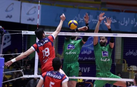 لبنیات هراز آمل به نیمه نهایی لیگ برتر والیبال صعود کرد