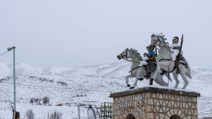 بارش ۳۲ سانتی متر برف در کوهرنگ