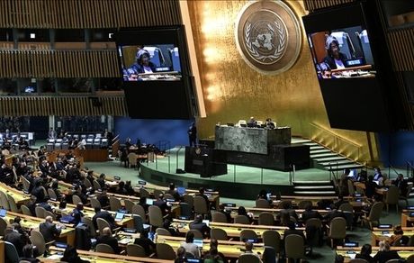 حمایت سازمان ملل از تشکیل کشور فلسطین
