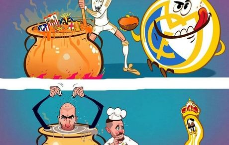 کارتون| دیگ رئال نمی‌جوشد!