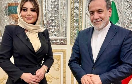 سیندرلای فلسطین با عراقچی گفت و گو کرد