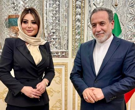 سیندرلای فلسطین با عراقچی گفت و گو کرد