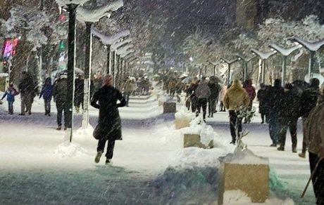 سنندج پس از ۳۰ ساعت بارش برف مداوم / عکس