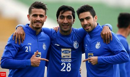 حضور خسرو حیدری در باشگاه استقلال