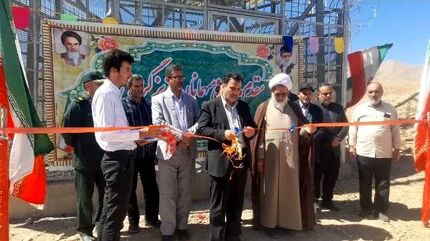 افتتاح ۱۲ طرح عمرانی همزمان با چهارمین روز هفته دولت در کاشان