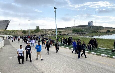 همایش بزرگ پیاده روی با خانواده در اردبیل برگزار شد