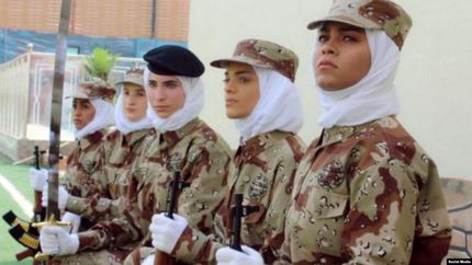 عربستان، نظامی زن جذب می‌کند