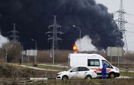 حمله پهپادی اوکراین به روسیه / برق یک منطقه مرزی قطع شد