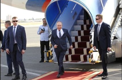 نحوه راه رفتن پوتین در تهران خبرساز شد