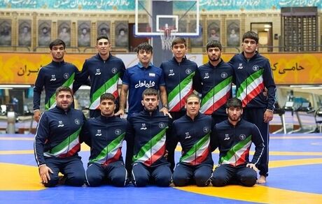 ۵ مدال طلای ایران در کشتی فرنگی جوانان آسیا