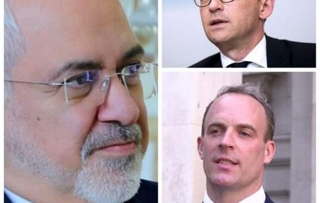 ظریف در تماسی با وزرای خارجه انگلیس و آلمان از مواضع آنان علیه ایران انتقاد کرد