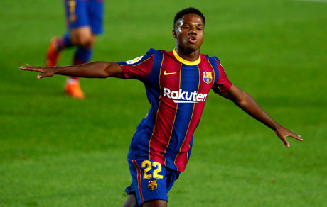 بارسلونا پیشنهاد منچستریونایتد را برای خرید «آنسو فاتی» رد کرد