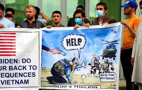 آمریکا، افغانی‌های یاریگر ارتش این کشور را از افغانستان خارج می‌کند