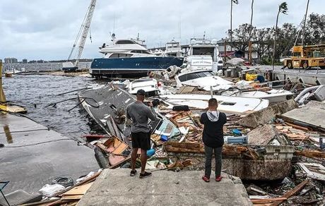 تلفات توفان ایان در آمریکا به ۷۰ نفر رسید