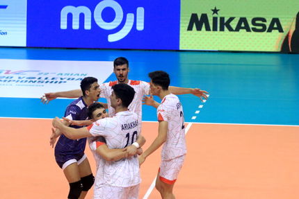 تیم ملی والیبال جوانان ایران، قهرمانی آسیا را با برد آغاز کرد
