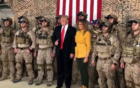 ترامپ سرزده وارد افغانستان شد