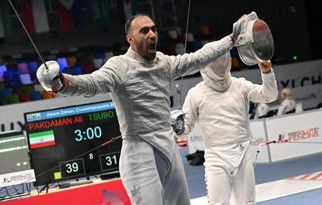 شمشیرباز کشورمان مدال نقره جام جهانی را کسب کرد