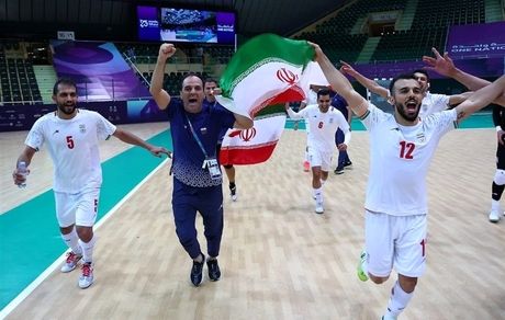 قهرمانی تیم فوتسال ایران در بازی‌های کشورهای اسلامی