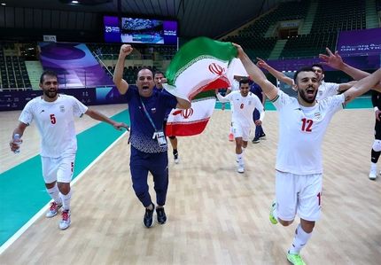 قهرمانی تیم فوتسال ایران در بازی‌های کشورهای اسلامی