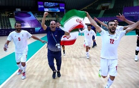 قهرمانی تیم فوتسال ایران در بازی‌های کشورهای اسلامی